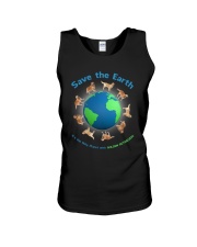 Golden Retriever Planet Unisex Tank thumbnail