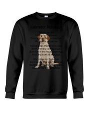 Labrador Retriever Makes My Life Crewneck Sweatshirt thumbnail