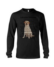 Labrador Retriever Makes My Life Long Sleeve Tee thumbnail