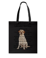 Labrador Retriever Makes My Life Tote Bag thumbnail