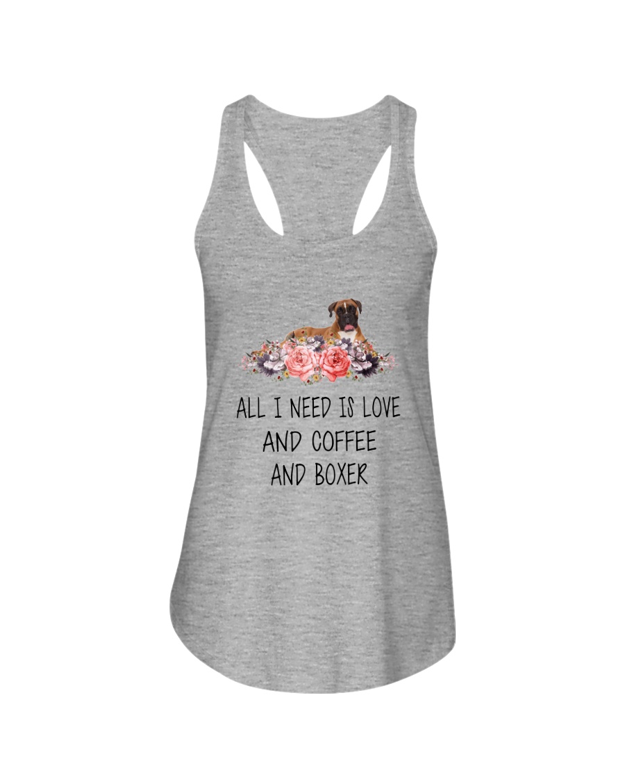 Boxer All I Need Ladies Flowy Tank