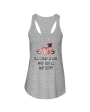 Boxer All I Need Ladies Flowy Tank front