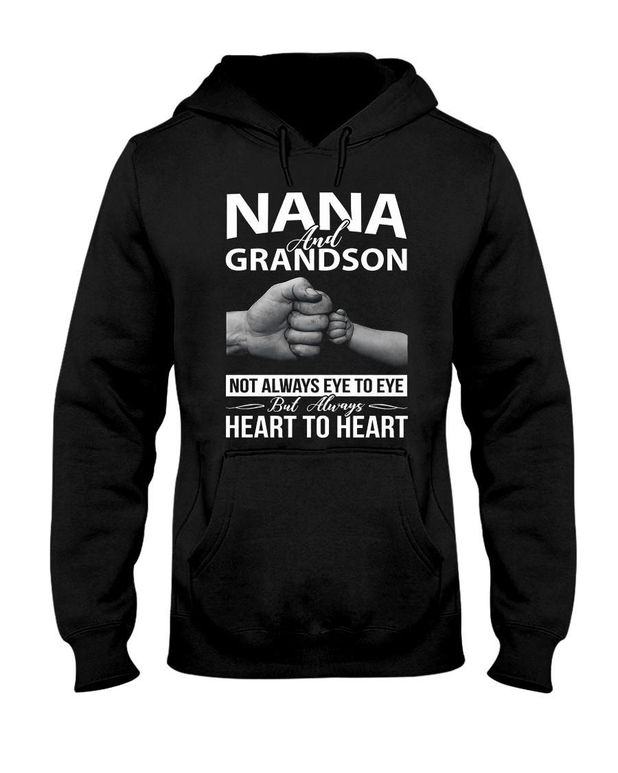 PHOEBE Nana and grandson - 1611 - A3 Hooded Sweatshirt