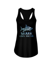 Shark Lives Matter Ladies Flowy Tank thumbnail