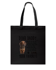 Daddy Dachshund Tote Bag thumbnail