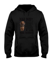 Daddy Dachshund Hooded Sweatshirt thumbnail