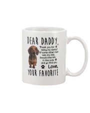 Daddy Dachshund Mug front