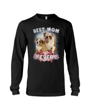 Bulldog Best Mom Long Sleeve Tee thumbnail