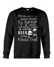 Jack Russell Terrier Sassy Talking Crewneck Sweatshirt thumbnail