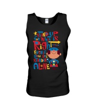 Autism Stand Up Unisex Tank thumbnail