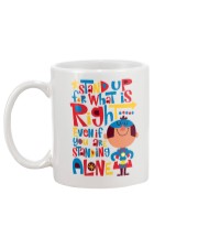 Autism Stand Up Mug back