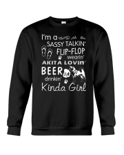 Akita Sassy Talking Crewneck Sweatshirt thumbnail
