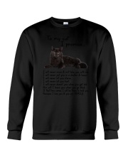 Black Cat Family Crewneck Sweatshirt thumbnail