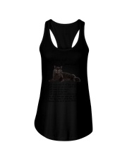 Black Cat Family Ladies Flowy Tank thumbnail