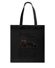 Black Cat Family Tote Bag thumbnail