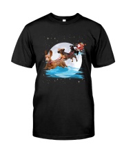 Dachshund Santa Phoebe 018 Classic T-Shirt thumbnail