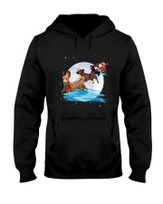 Dachshund Santa Phoebe 018 Hooded Sweatshirt front
