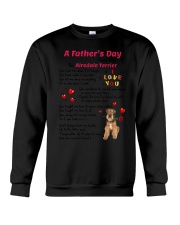 Poem From Airedale Terrier Crewneck Sweatshirt thumbnail