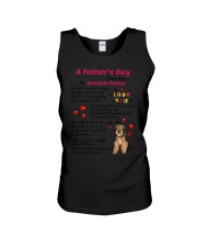 Poem From Airedale Terrier Unisex Tank thumbnail