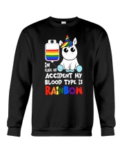 Rainbow Unicorn Crewneck Sweatshirt thumbnail