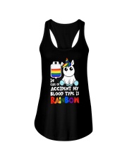 Rainbow Unicorn Ladies Flowy Tank thumbnail
