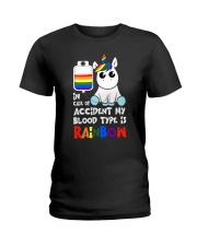 Rainbow Unicorn Ladies T-Shirt thumbnail