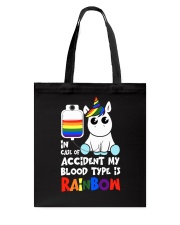 Rainbow Unicorn Tote Bag thumbnail