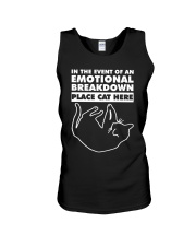 Emotional Cat Unisex Tank thumbnail