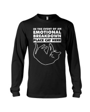 Emotional Cat Long Sleeve Tee thumbnail