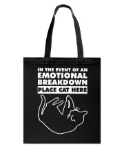 Emotional Cat Tote Bag thumbnail