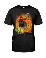 Black Cat Trick Or Treat Classic T-Shirt thumbnail