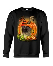 Black Cat Trick Or Treat Crewneck Sweatshirt front