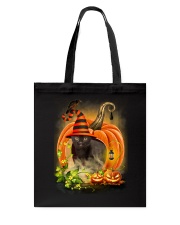 Black Cat Trick Or Treat Tote Bag thumbnail