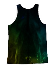 Owl Fractal All-over Unisex Tank back