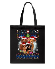 Dachshund Family Xmas Phoebe 018 Tote Bag thumbnail