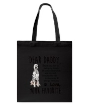 Daddy Dalmatian Tote Bag thumbnail