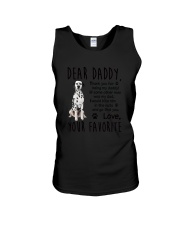 Daddy Dalmatian Unisex Tank thumbnail