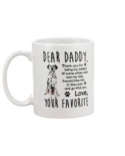 Daddy Dalmatian Mug back