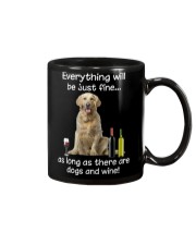 Golden Retriever And Wine Mug thumbnail