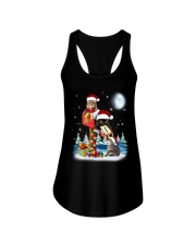 Cat Christmas Mailbox Ladies Flowy Tank thumbnail