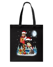 Cat Christmas Mailbox Tote Bag thumbnail