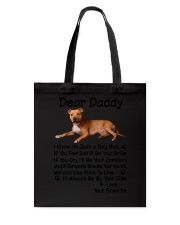 Daddy American Pit Bull Terrier Tote Bag thumbnail