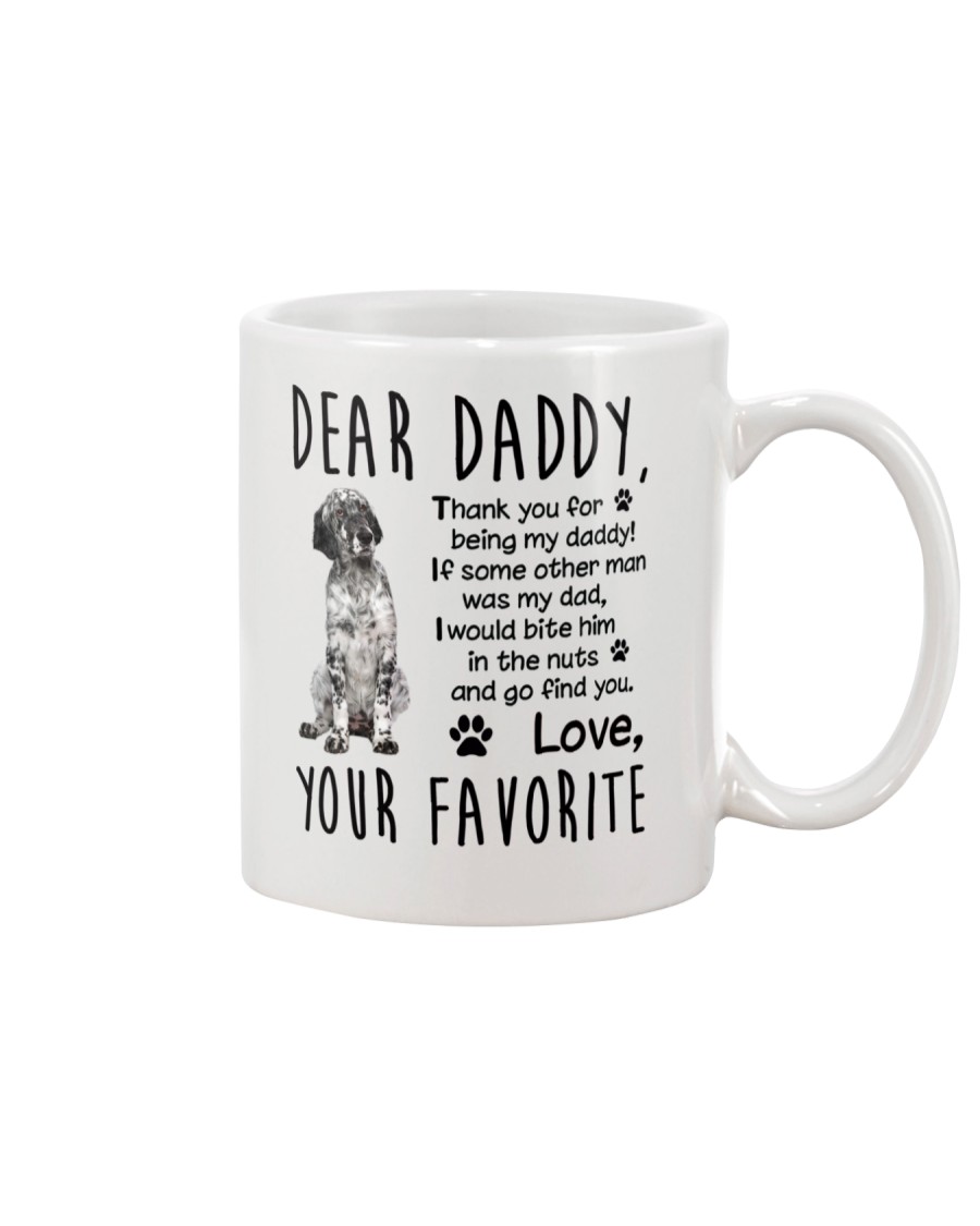 English Setter Daddy Mug