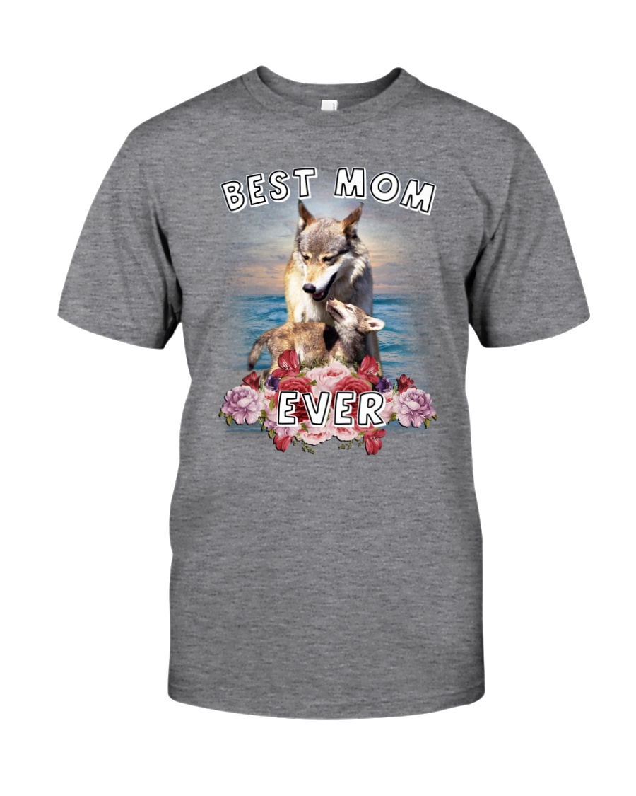 Wolf Best Mom Classic T-Shirt