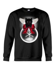 PHOEBE - Black cat angel - 2111 - B10 Crewneck Sweatshirt thumbnail
