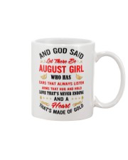 August Girl Mug front