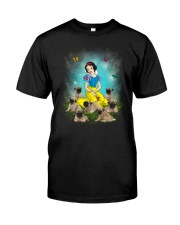 Seven Pug Classic T-Shirt front
