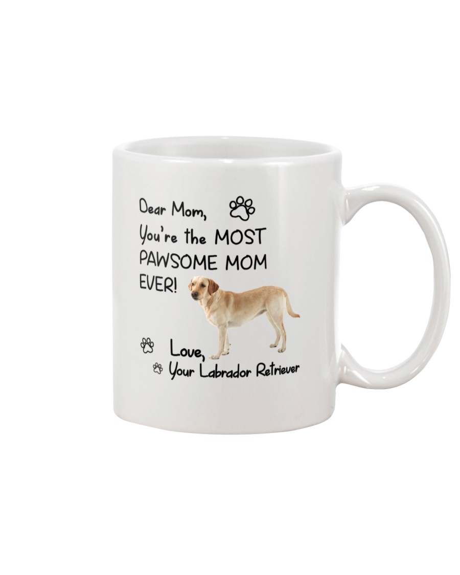 Pawsome Mom Labrador Retriever Mug