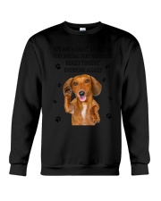 Dachshund Father Crewneck Sweatshirt thumbnail