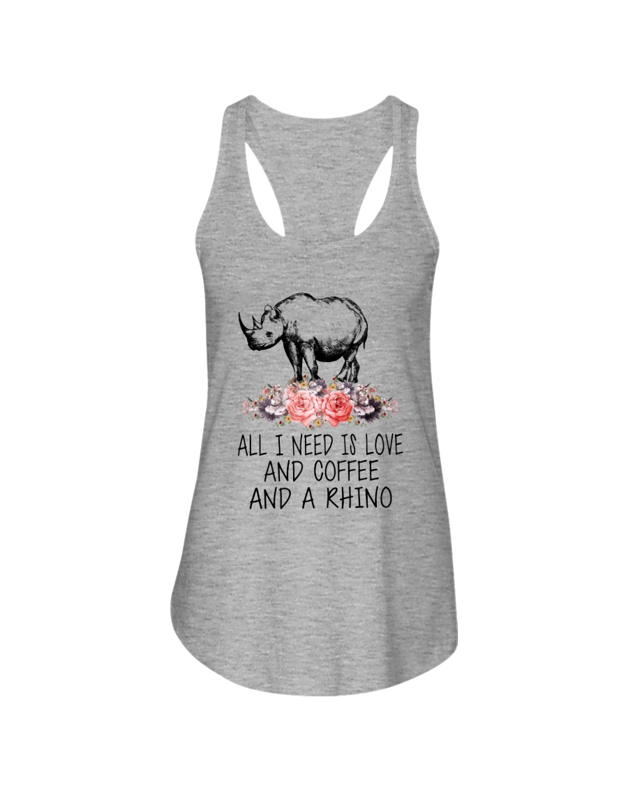 Rhino All I Need Ladies Flowy Tank